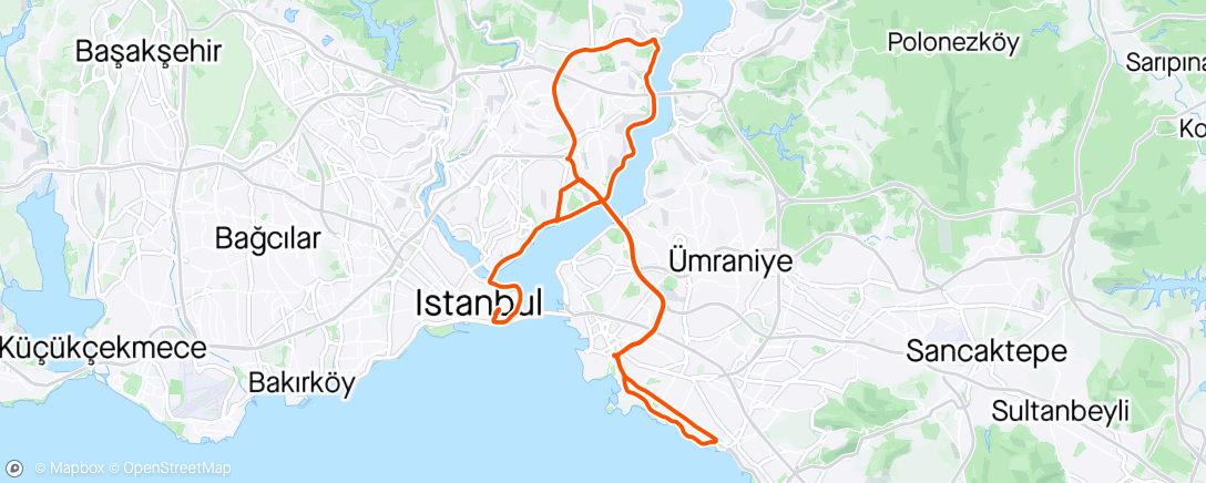 Map of the activity, 🇹🇷🇹🇷 Presidential Cycling Tour of Türkiye #8