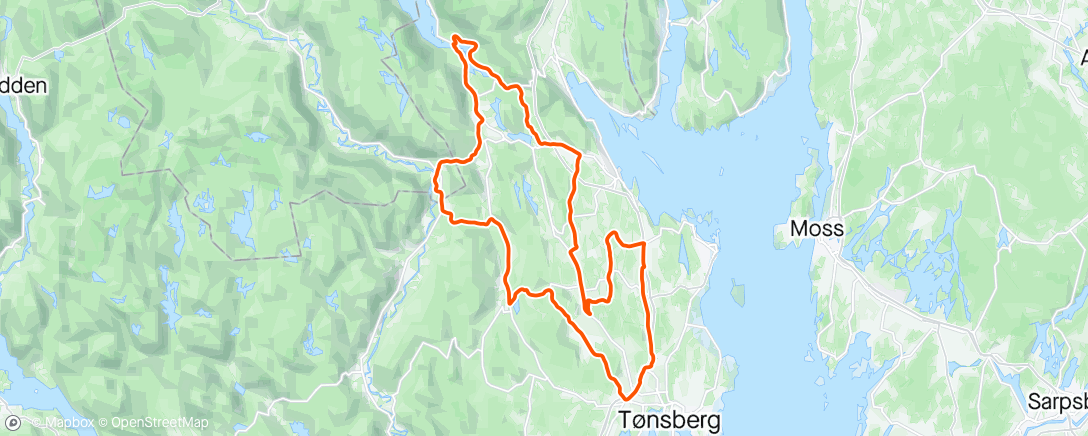 Mapa da atividade, Søndagstur