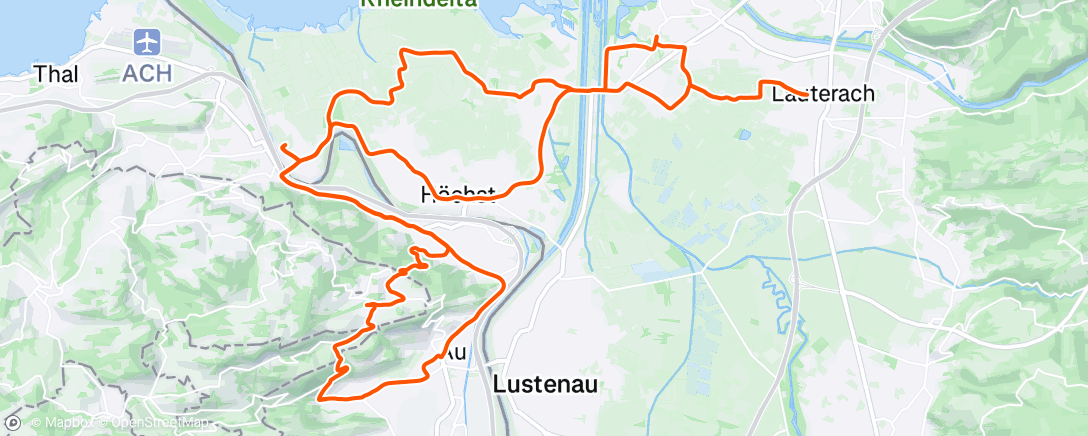 Map of the activity, Fahrt am Nachmittag