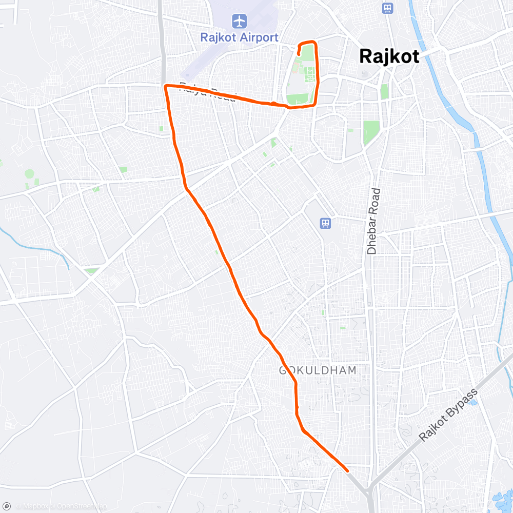 Map of the activity