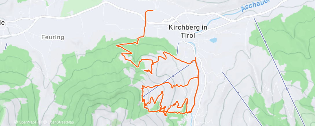 Map of the activity, No Snow No Problem 🤟🤩