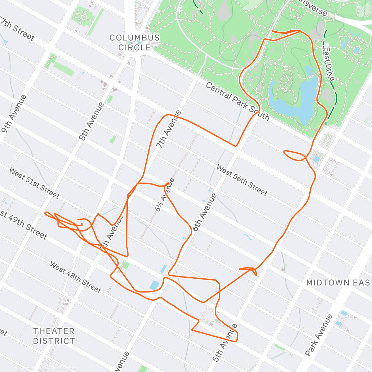 Map of the activity, Welcome to NYC ❤️🎄 MERRY CHRISTMAS