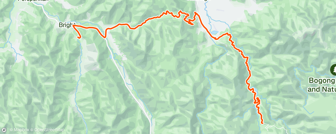 Map of the activity, Morning ride