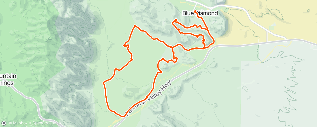 Map of the activity, E-Bike ride