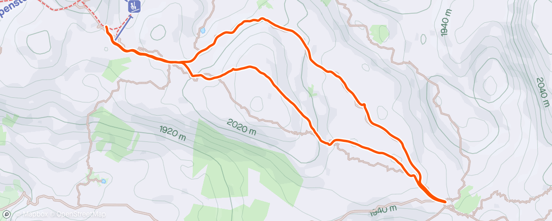 Mapa de la actividad (Back in Obertraun 😍)
