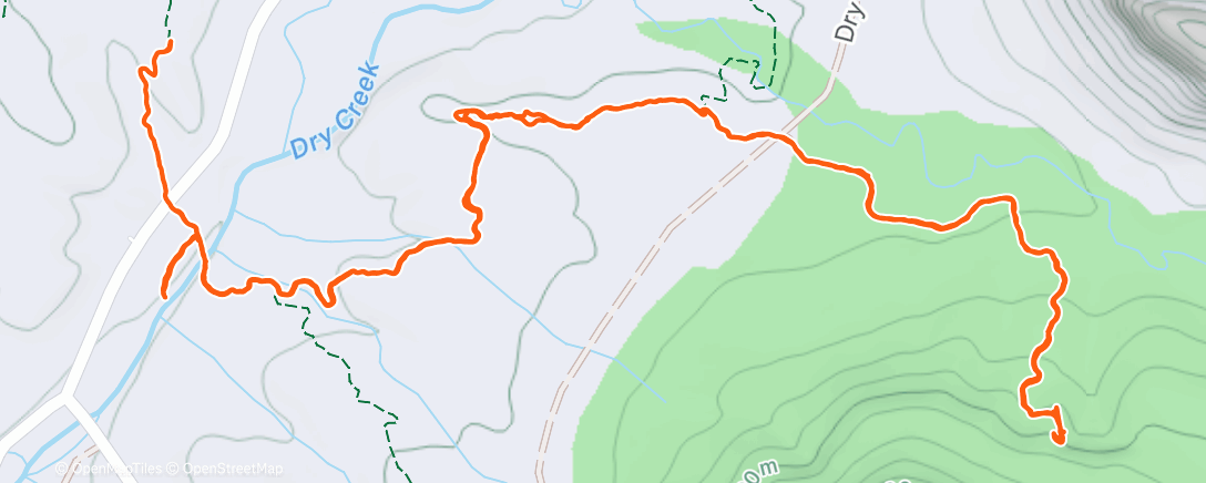 Map of the activity, Devil’s Bridge