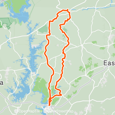 Day 2 - Clemson B Group | 93.3 km Cycling Route on Strava