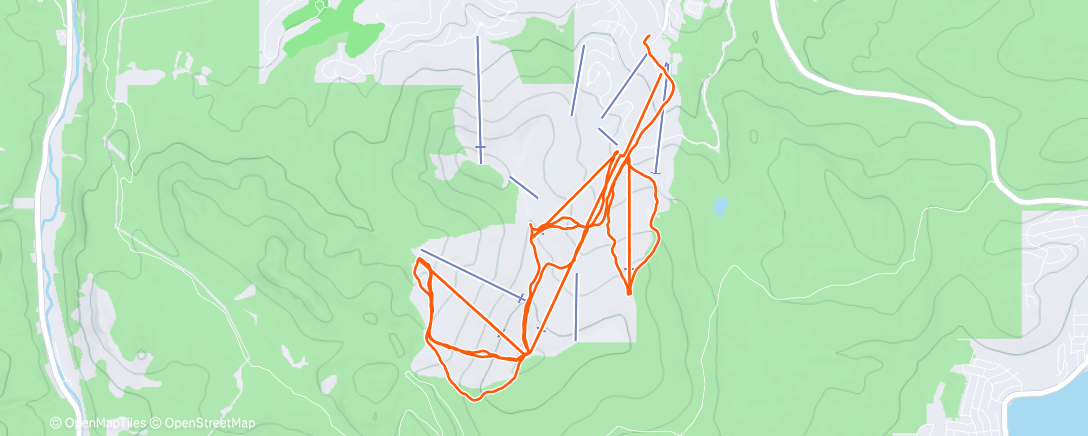 Map of the activity, Northstar