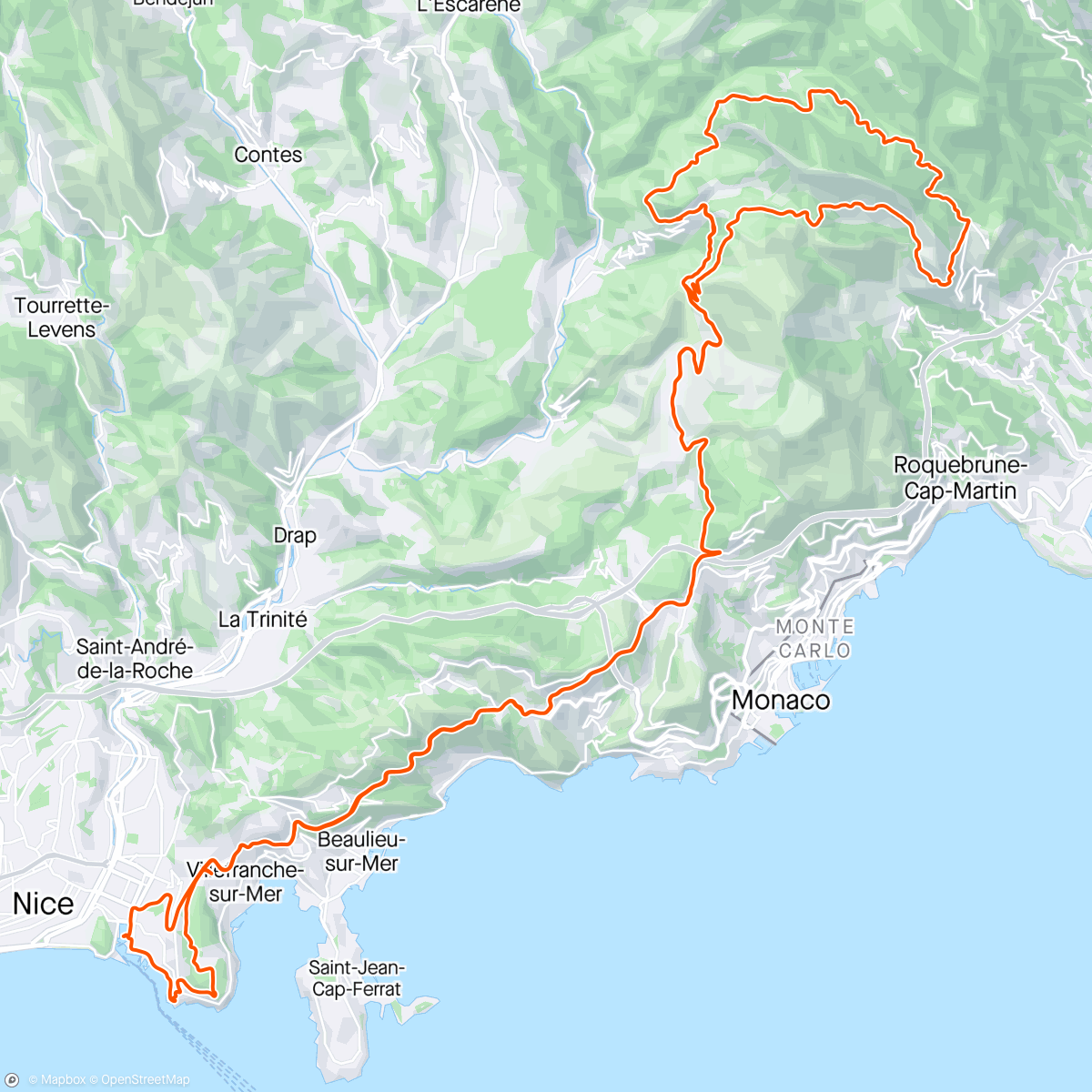 Map of the activity, Café du cyclist morning ride 👌