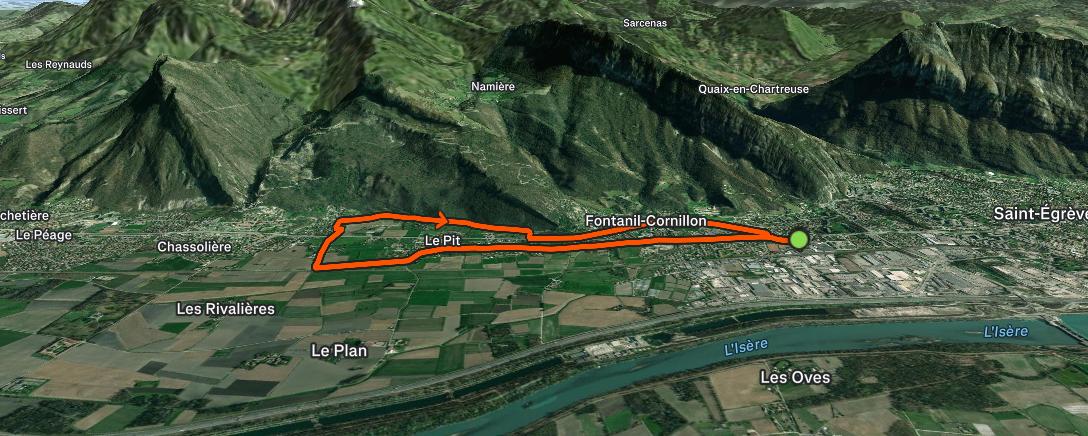 Map of the activity, Base