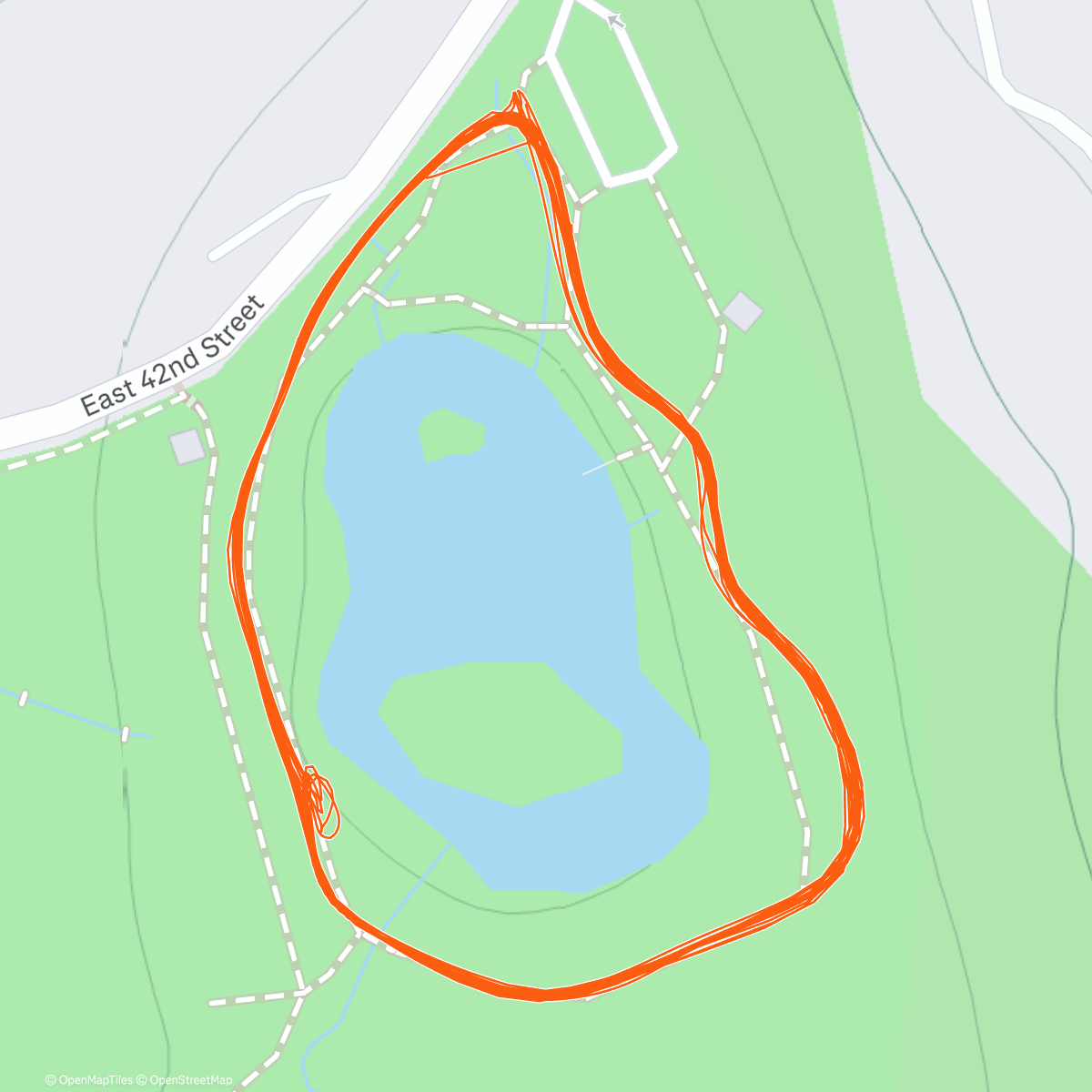 Map of the activity, 400s with Lexitron 🧑‍🎄