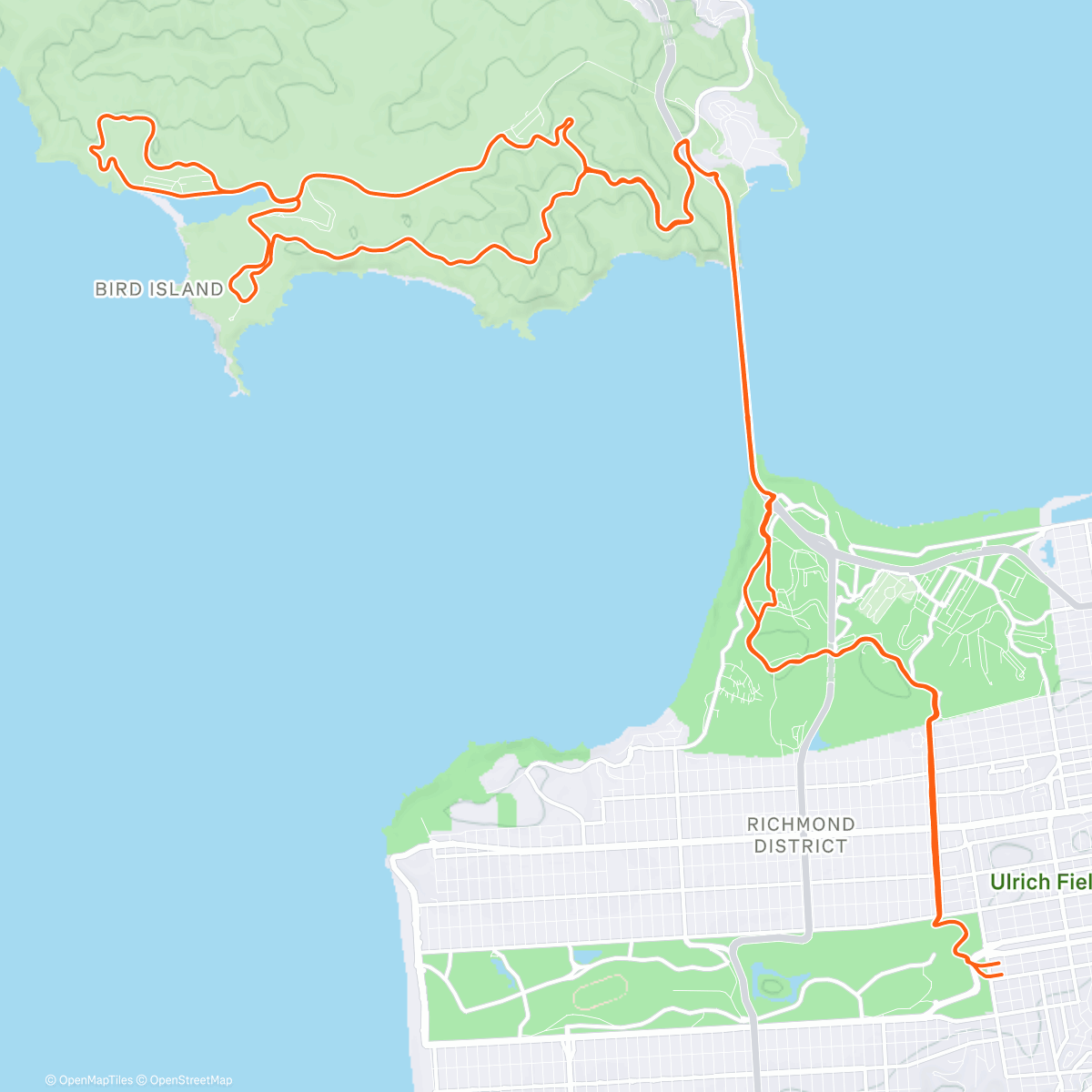 Map of the activity, Last Hawk of 2025 🫡