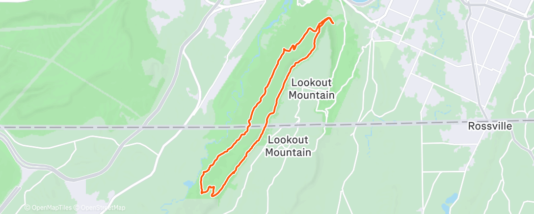 Map of the activity, BDW