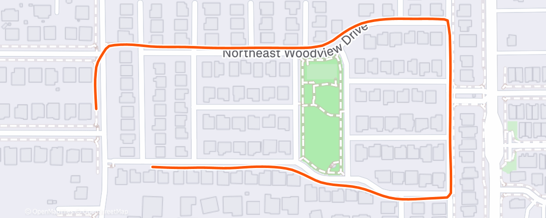 Карта физической активности (Afternoon Walk)