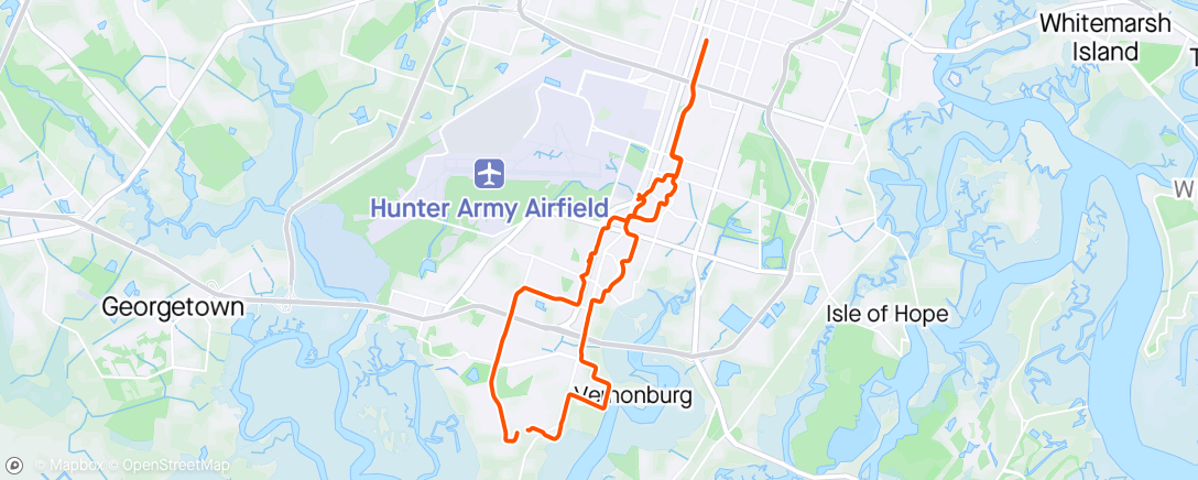Map of the activity, Birthday ride 🎂☕