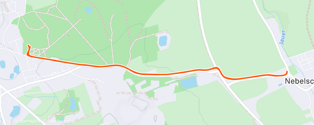 Map of the activity, Nike Run Club: Lauf am Samstag