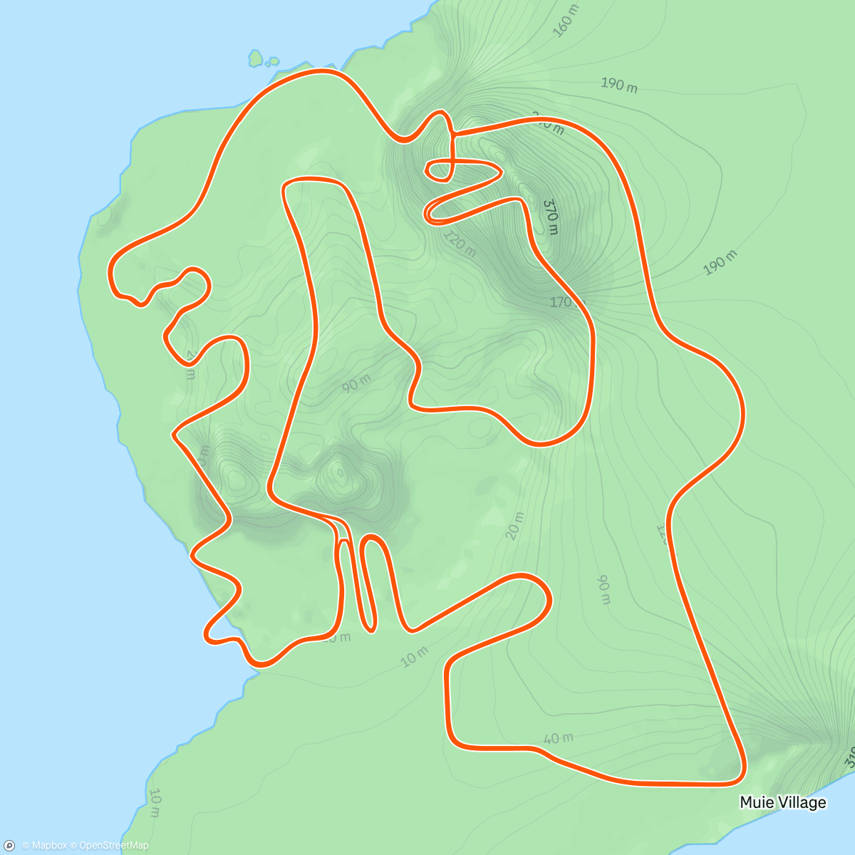 Map of the activity, Zwift - Novanta in Watopia