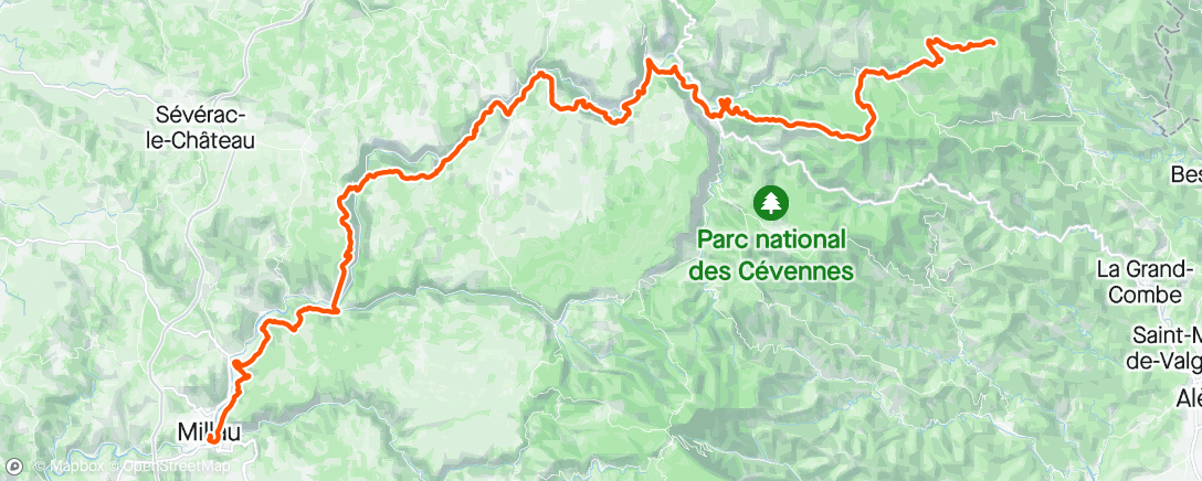 Kaart van de activiteit “Tarn Valley Trail”