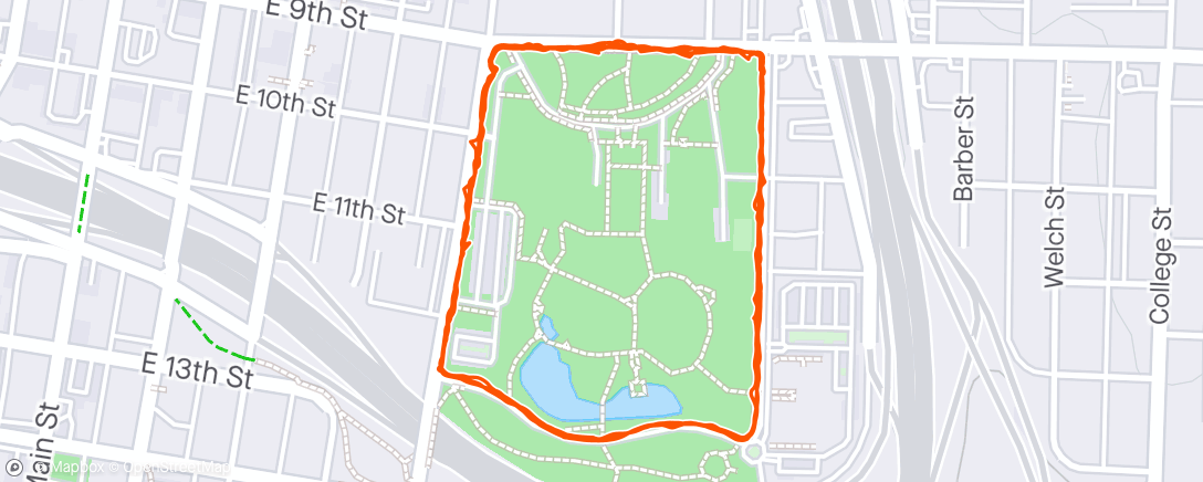 Map of the activity, Zone 3