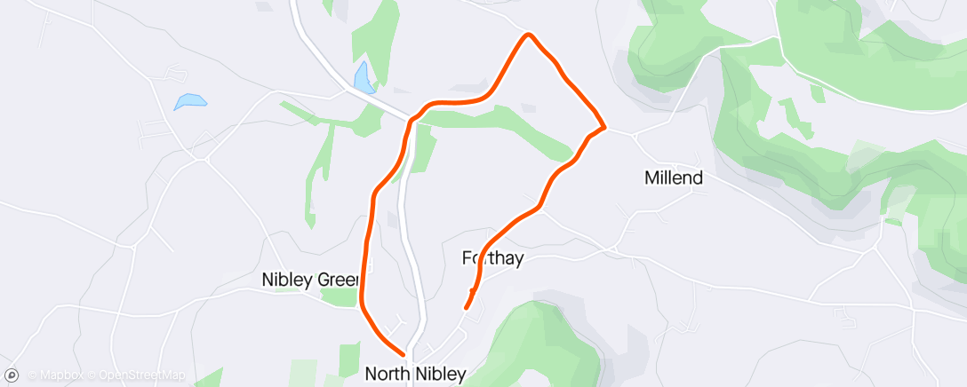 Map of the activity, Walk/run with Ange…. 🏃‍♀️