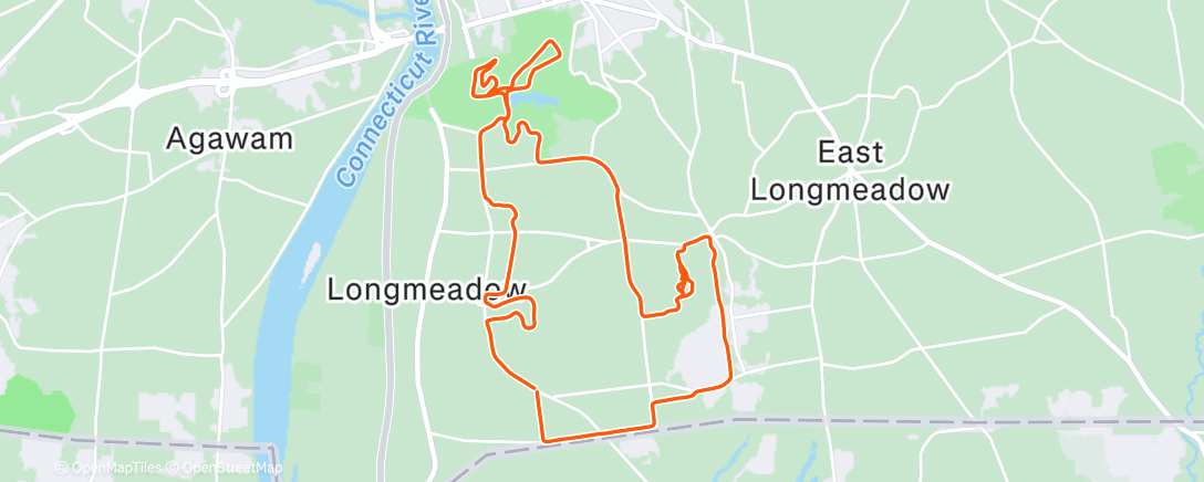 Map of the activity, Town Parks Urban Assault #3- Pseudo Ice Bike Style