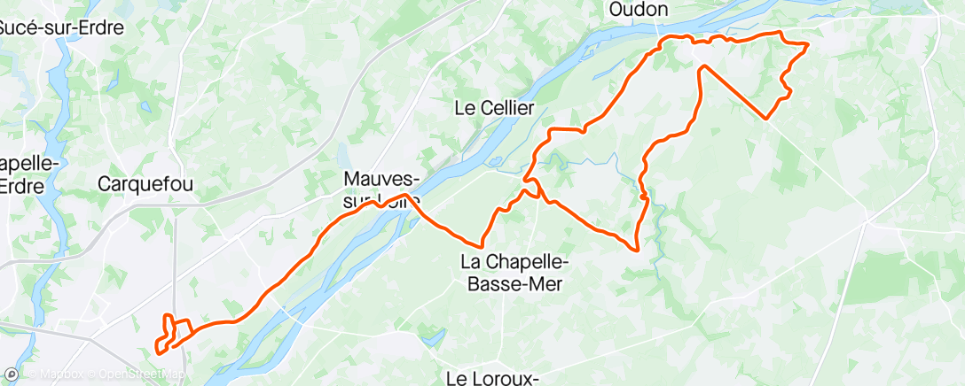 Map of the activity, Saint Luce sur Loire