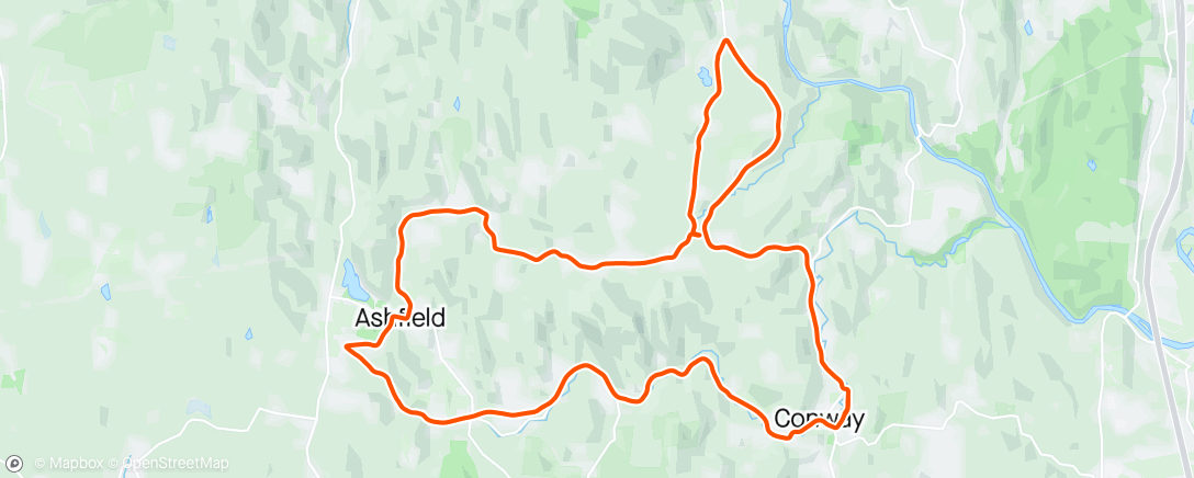 Map of the activity, First Gentlepersons ride of the year.