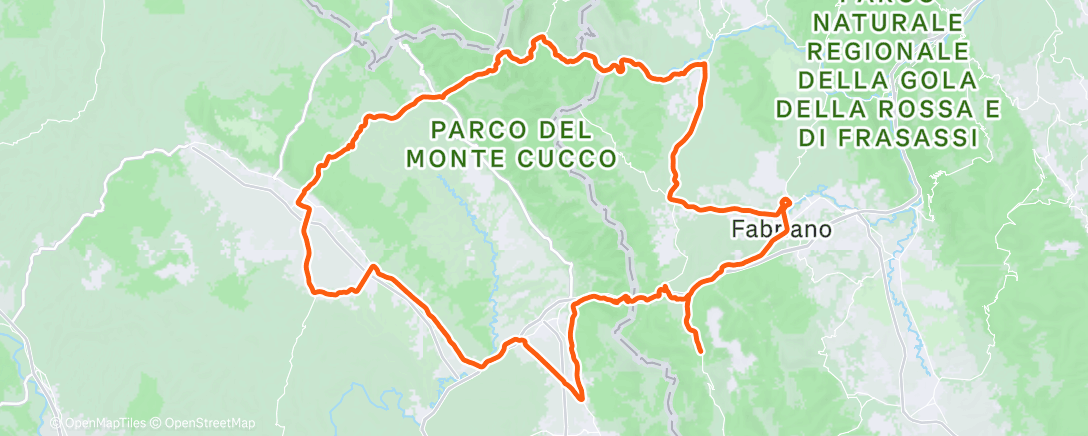 Map of the activity, To Gubbio e ta Gualdo