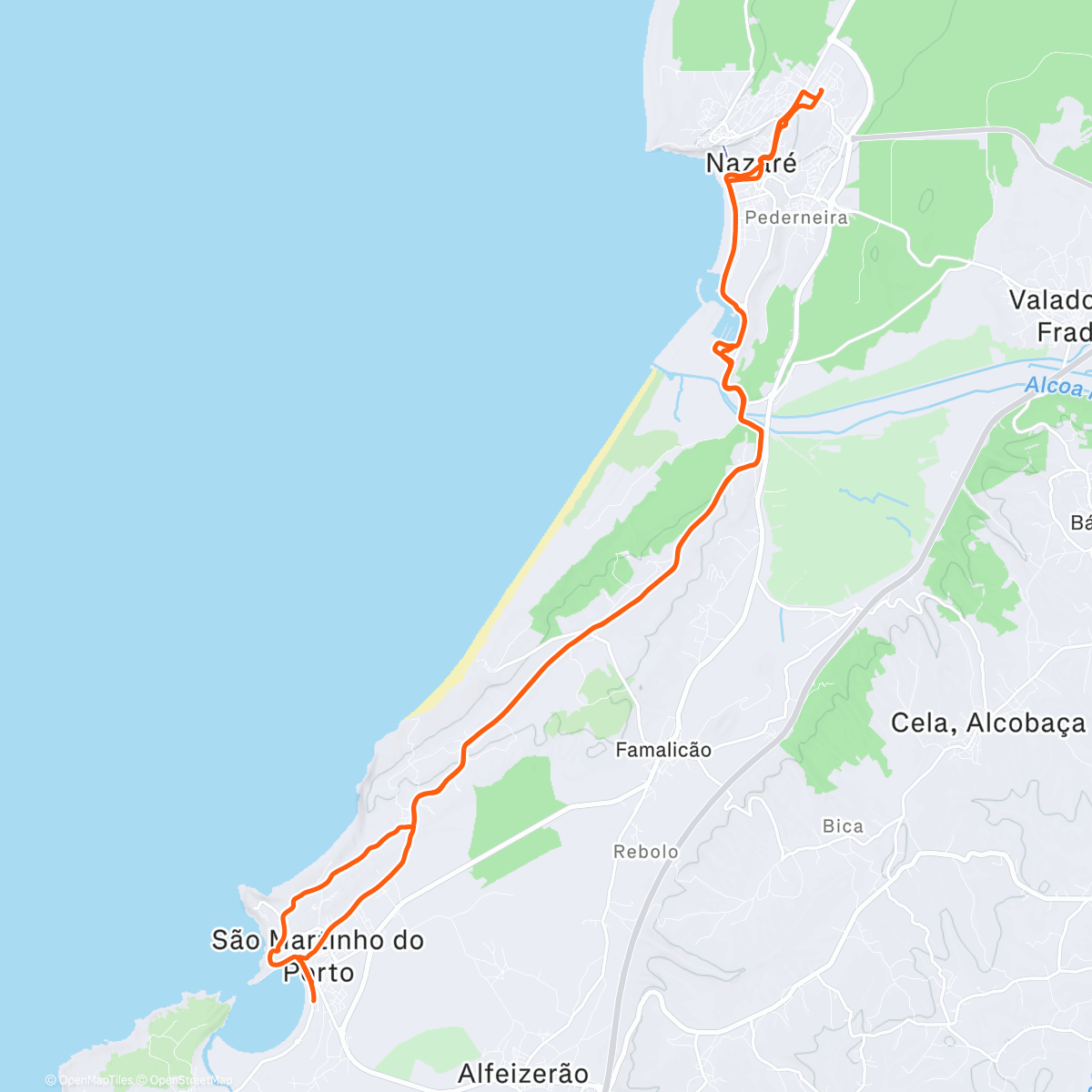 Mapa de la actividad (SM road)