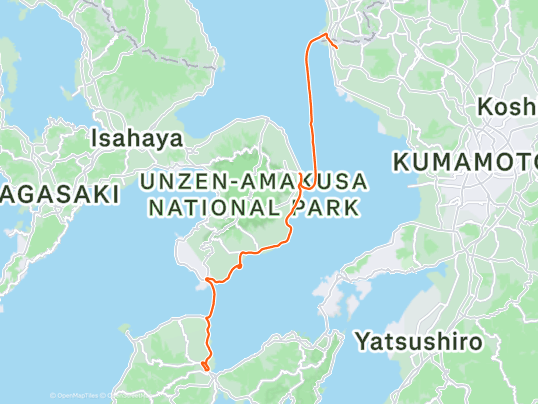 島原にある城跡【261日目 熊本】 | ちょ移住