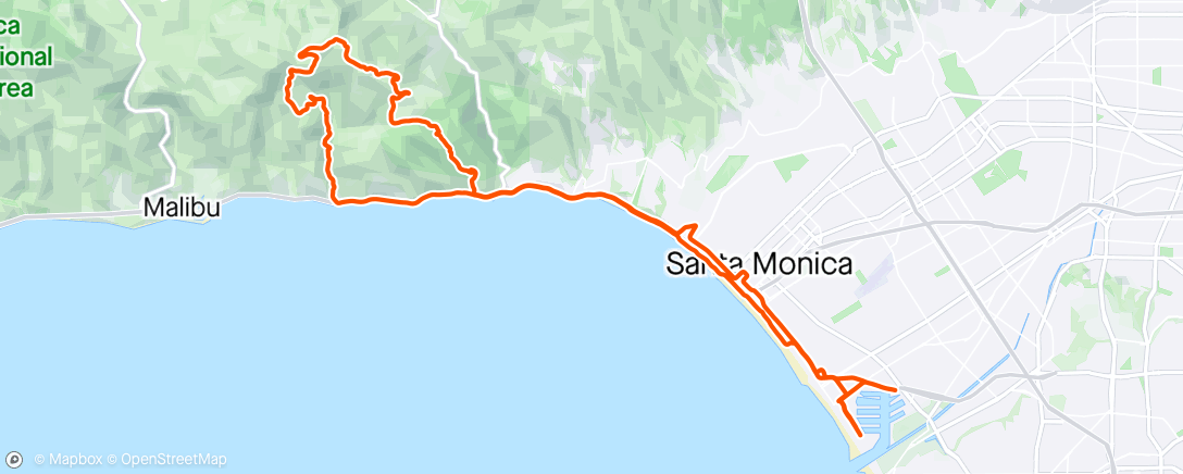 Map of the activity, Las Flores