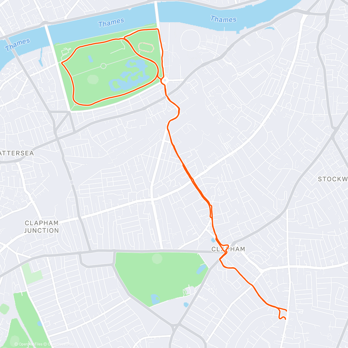 Map of the activity, Week 1 Day 1