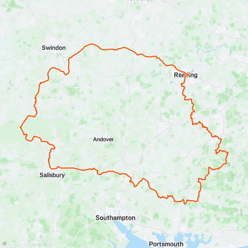 king alfreds way cycle route map