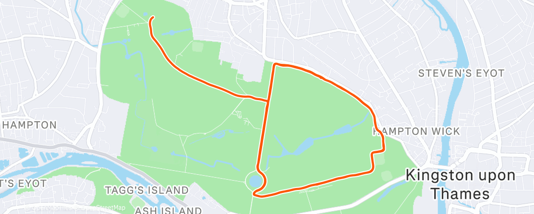 「18 x 2 Mins - 60 secs」活動的地圖