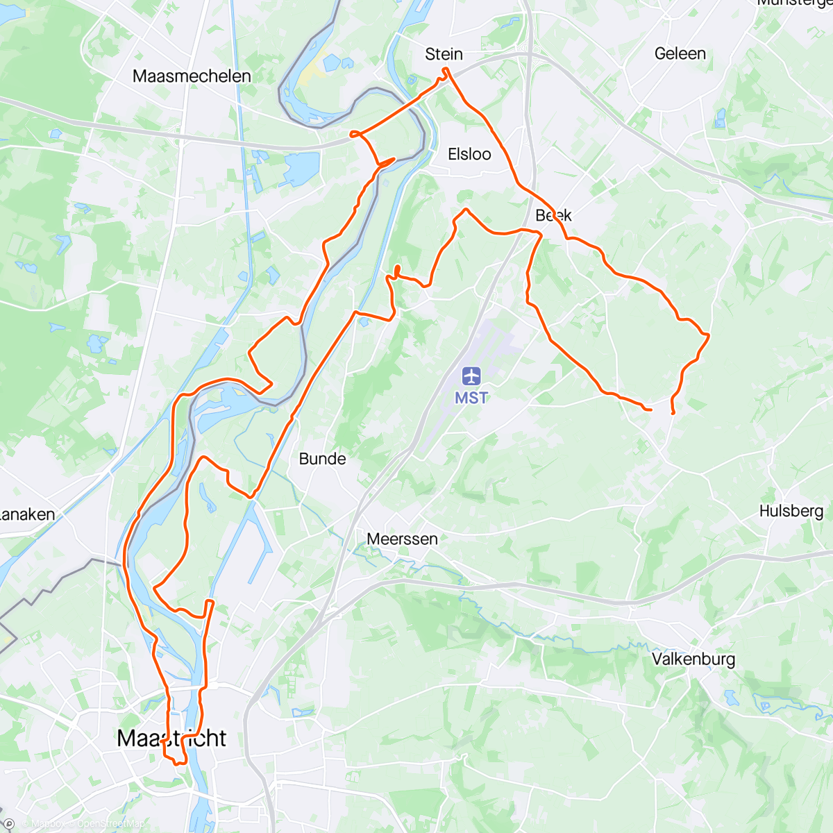 Map of the activity, Fietsles van Bram 🥵 met een doppio bij Coffee before Cycling