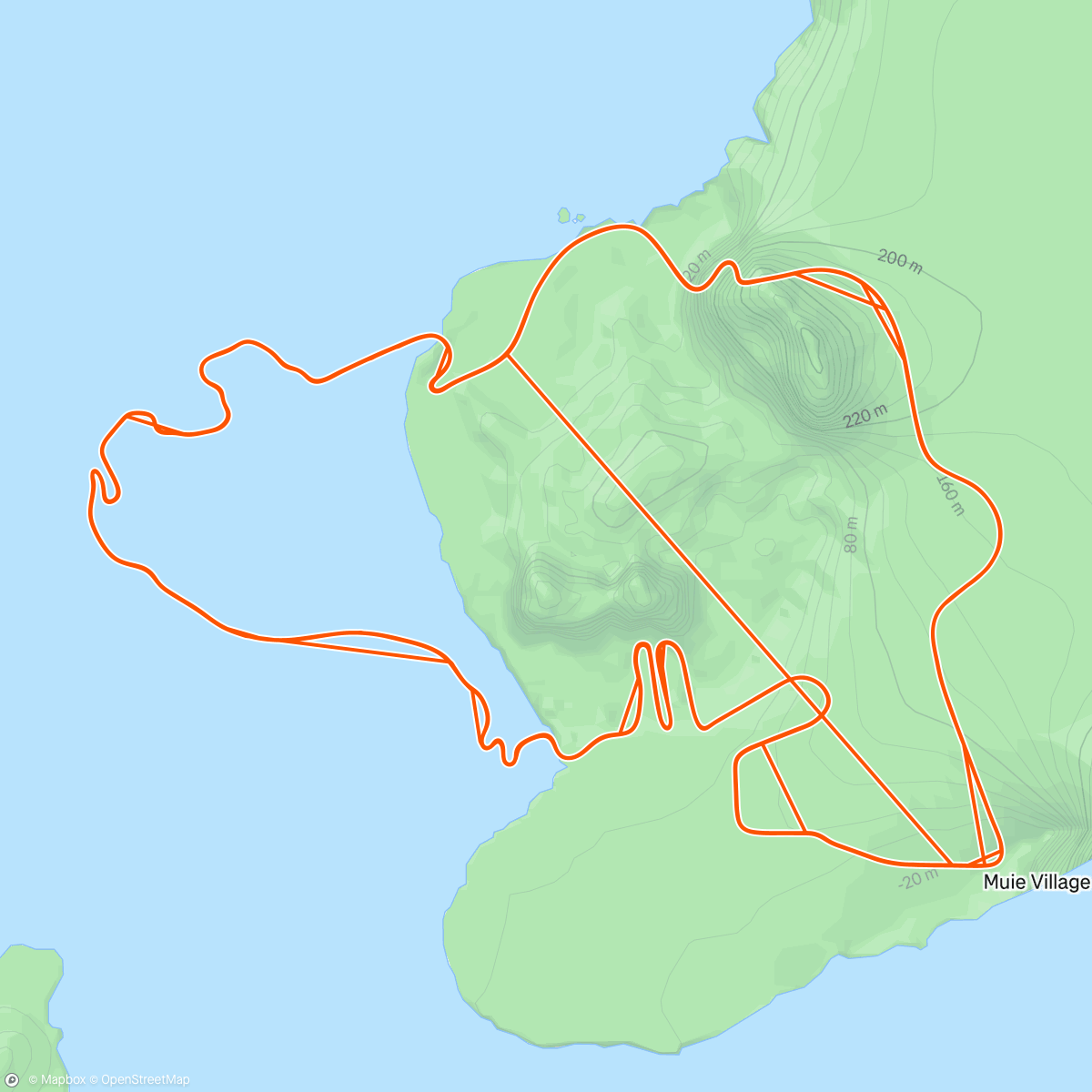 Map of the activity, Zwift - Pacer Group Ride: Volcano Flat in Watopia with Miguel
