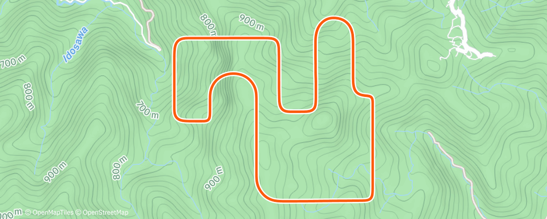 Map of the activity, MyWhoosh - Kaido Circuit