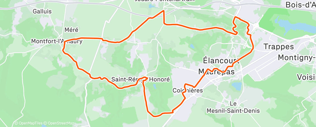 Map of the activity, Au soleil, c’est bon pour le moral 👌🏻☀️