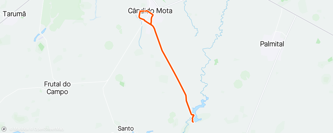 Map of the activity, Pedal véspera da Páscoa ☺