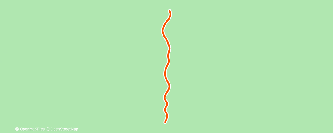 Карта физической активности (MyWhoosh - Tempo #1)