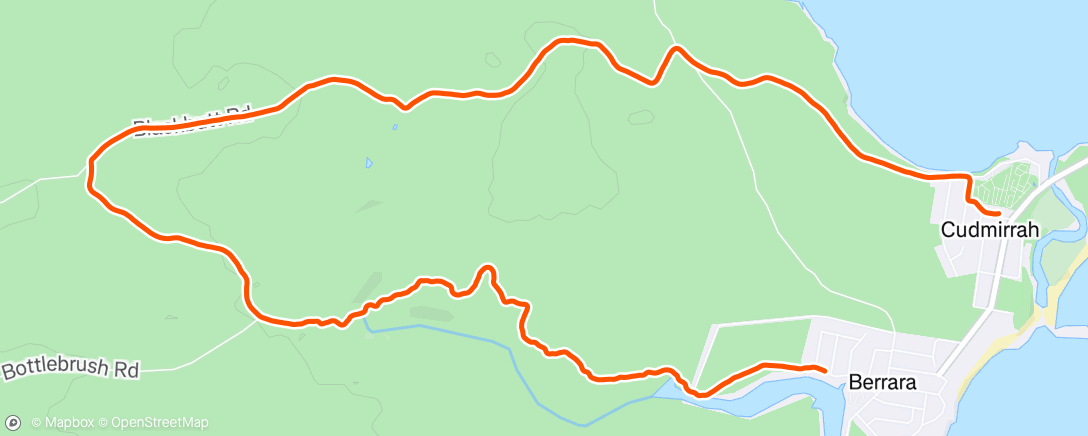 Карта физической активности (Cuddy to Rara via Falls Trail)