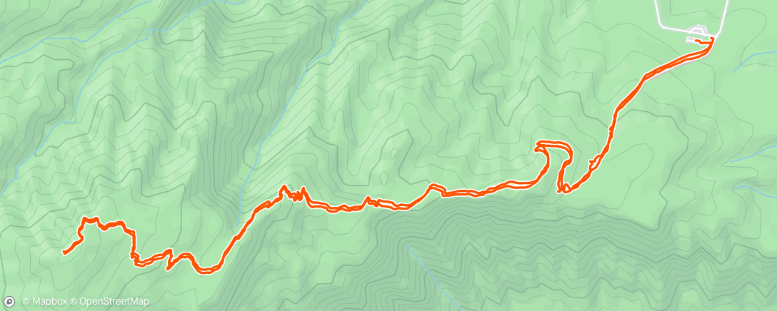 Map of the activity, The ridge