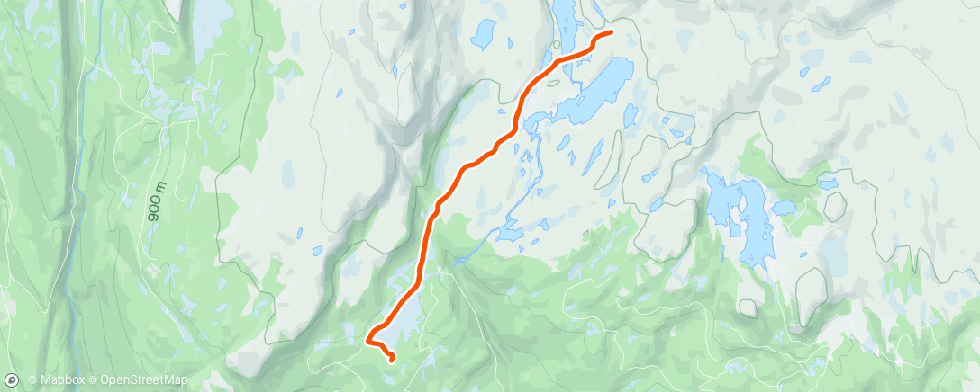 Map of the activity, Stille og rolig med Mor, Preben, Vilhelm, Oslo og Heidi til Steinveggen.