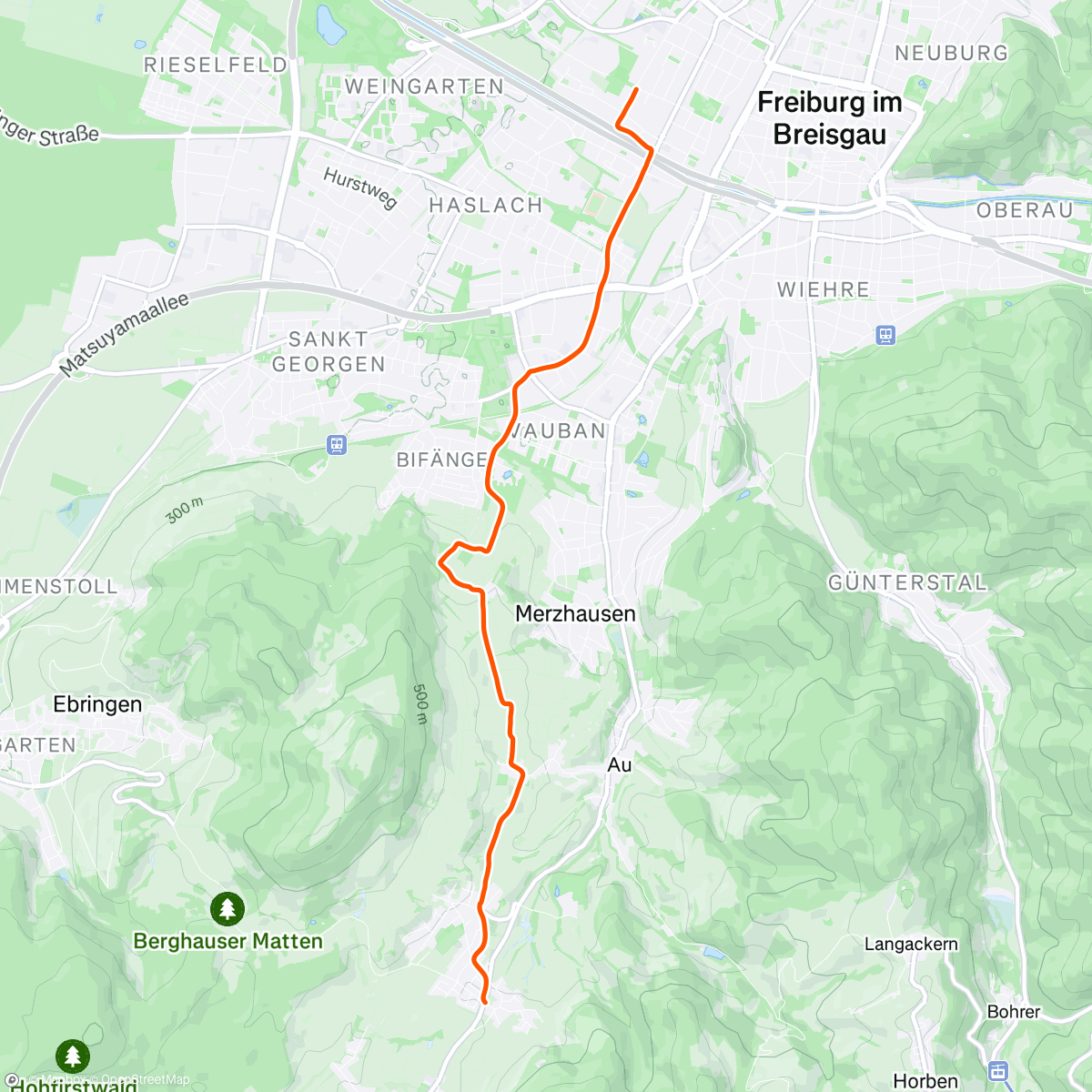 Mapa da atividade, Auf der Suche nach der Sonne