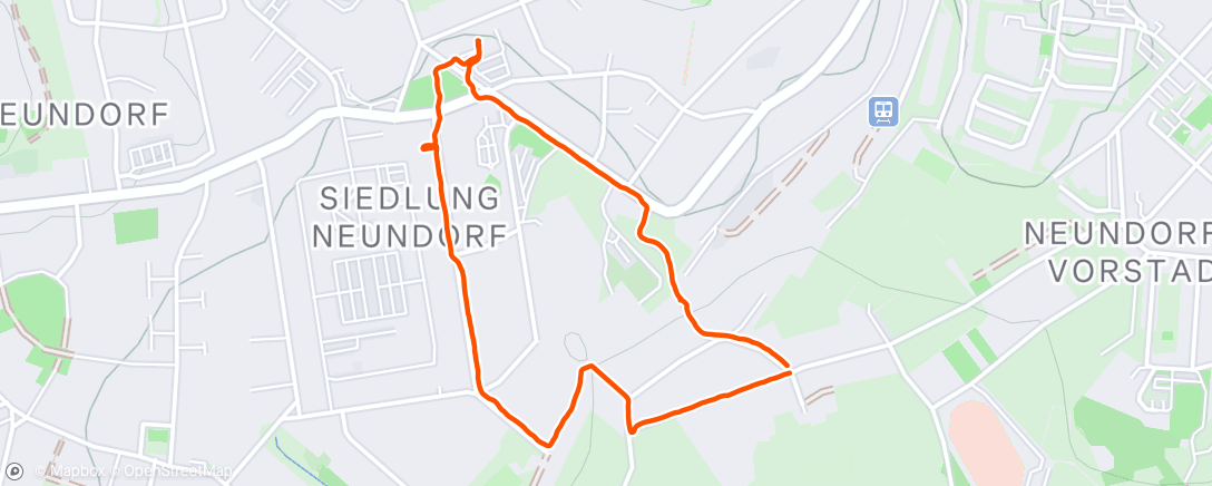 Map of the activity, Wanderung am Nachmittag