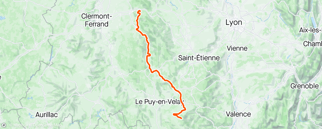 Map of the activity, Dauphine - Stage Gee 😶‍🌫️