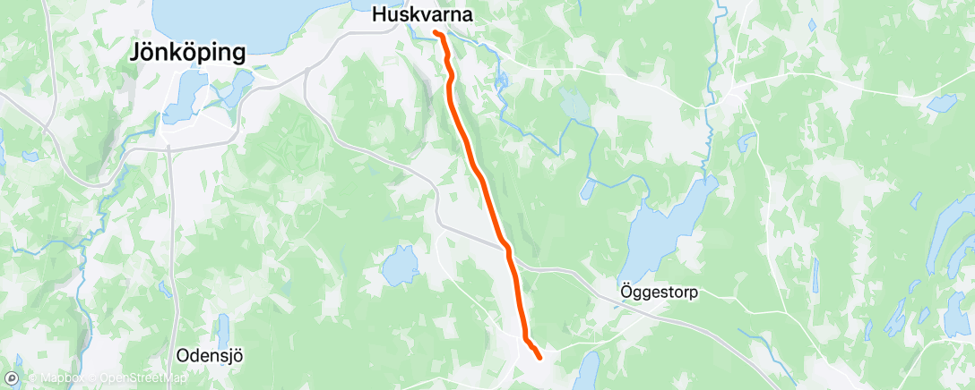 Map of the activity, Morning Ride