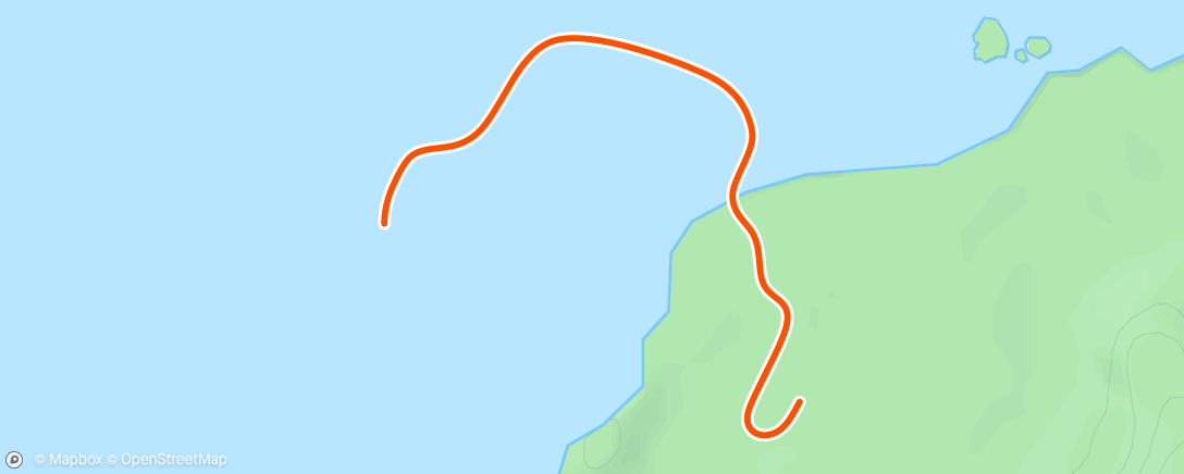 Map of the activity, Zwift - Group Run: QueenBee Hive Hustle (E) on Run Path Reverse in Watopia