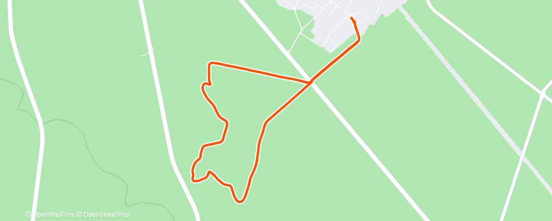 Map of the activity, Randonnée le matin