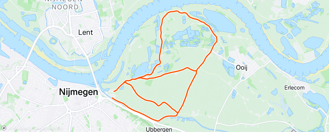 Map of the activity, Als een koe in de wei